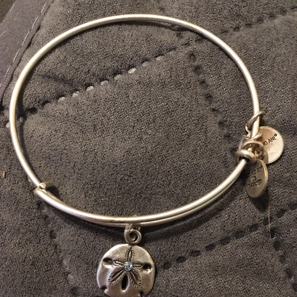 Alex and ani sand dollar bracelet
